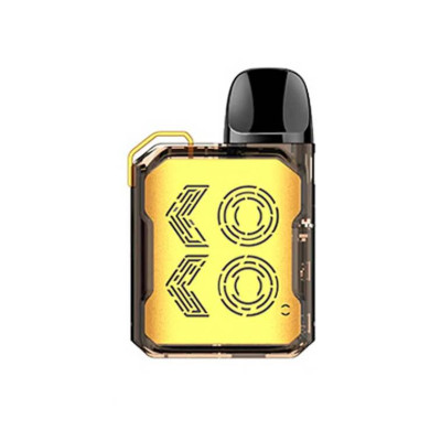 Електронна сигарета под-система Uwell Caliburn GK2 Vision Pod 690mAh 2ml Kit Limpid Yellow (16439)