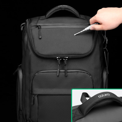 Рюкзак міський Ozuko 9409S 23 л для ноутбука до 15,6 Black (16197) Рюкзак міський Ozuko 9409S 23 л для ноутбука до 15,6 Black (16197)