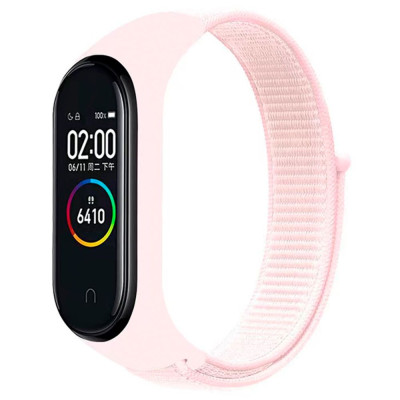 Ремешок на липучке для фитнес-браслета Universal Nylon Xiaomi Mi Band 7/6/5/4/3 Powder