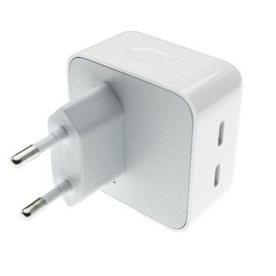 Сетевое зарядное устройство No Brand Dual Type‑C PD25W/PD25W Total 50W White (89614277)