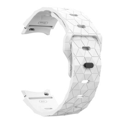 Ремінець силіконовий для Samsung Galaxy Watch 4 5 6 7 BeWatch Білий (0140302) Ремінець силіконовий для Samsung Galaxy Watch 4 5 6 7 BeWatch Білий (0140302)