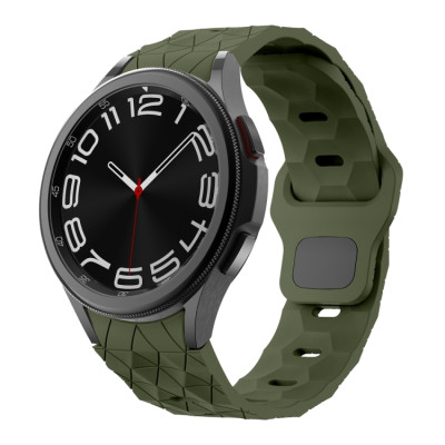 Ремешок силиконовый для Samsung Galaxy Watch 4 5 6 7 BeWatch Хаки (0140308) Ремешок силиконовый для Samsung Galaxy Watch 4 5 6 7 BeWatch Хаки (0140308)