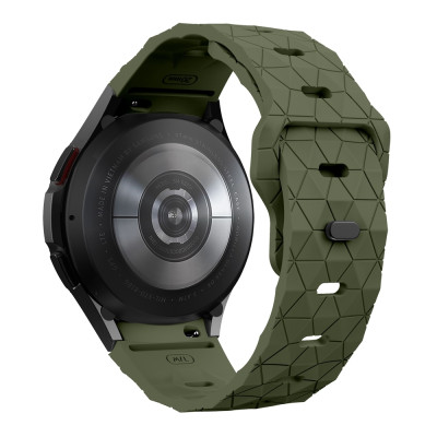 Ремешок силиконовый для Samsung Galaxy Watch 4 5 6 7 BeWatch Хаки (0140308) Ремешок силиконовый для Samsung Galaxy Watch 4 5 6 7 BeWatch Хаки (0140308)