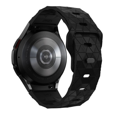 Ремешок силиконовый для Samsung Galaxy Watch 4 5 6 7 BeWatch Черный (0140309) Ремешок силиконовый для Samsung Galaxy Watch 4 5 6 7 BeWatch Черный (0140309)