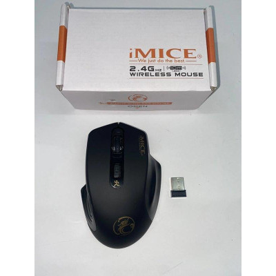 Бездротова ігрова миша Imice G-1800 Чорна Бездротова ігрова миша Imice G-1800 Чорна