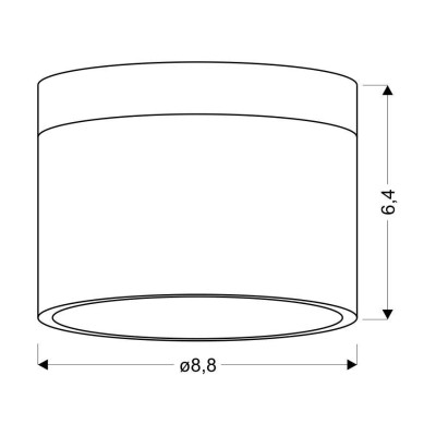 Точковий світильник Candellux Tuba Чорний (2273631) Точковий світильник Candellux Tuba Чорний (2273631)
