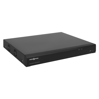 IP відеореєстратор 32-канальний 12MP NVR GreenVision GV-N-I018/32 IP відеореєстратор 32-канальний 12MP NVR GreenVision GV-N-I018/32