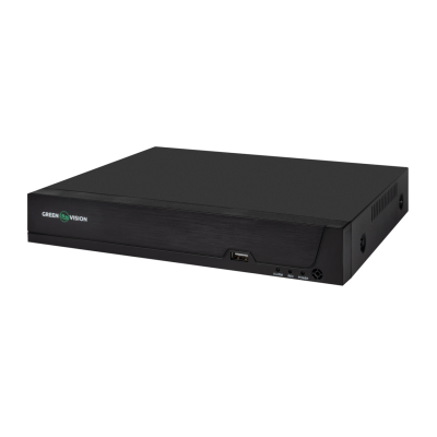 IP видеорегистратор 10-канальный 8MP NVR GreenVision GV-N-S024/08 (8POE)