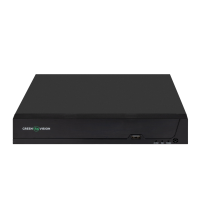 IP відеореєстратор 10-канальний 8MP NVR GreenVision GV-N-S024/08 (8POE) IP відеореєстратор 10-канальний 8MP NVR GreenVision GV-N-S024/08 (8POE)