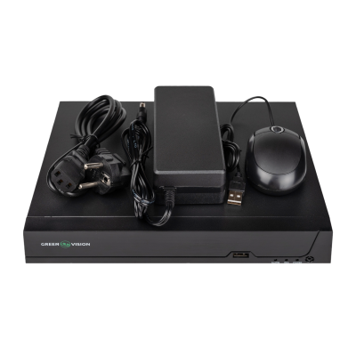 IP відеореєстратор 10-канальний 8MP NVR GreenVision GV-N-S024/08 (8POE) IP відеореєстратор 10-канальний 8MP NVR GreenVision GV-N-S024/08 (8POE)