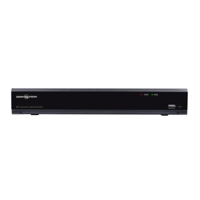 IP видеорегистратор 8-канальный 12MP NVR GreenVision GV-N-I016/08 (A) IP видеорегистратор 8-канальный 12MP NVR GreenVision GV-N-I016/08 (A)