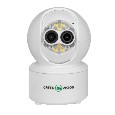 Беспроводная поворотная камера два объектива GreenVision GV-193-GM-DIG40-10 5х PTZ