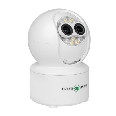 Бездротова поворотна камера два об'єктиви GreenVision GV-193-GM-DIG40-10 5х PTZ Бездротова поворотна камера два об'єктиви GreenVision GV-193-GM-DIG40-10 5х PTZ