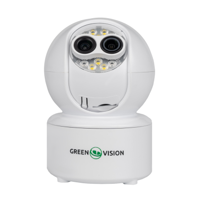 Бездротова поворотна камера два об'єктиви GreenVision GV-193-GM-DIG40-10 5х PTZ Бездротова поворотна камера два об'єктиви GreenVision GV-193-GM-DIG40-10 5х PTZ