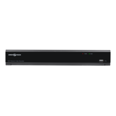 IP відеореєстратор 16-канальний 12MP NVR GreenVision GV-N-I017/16 (A) IP відеореєстратор 16-канальний 12MP NVR GreenVision GV-N-I017/16 (A)