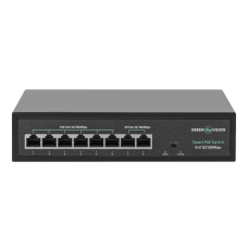 Комутатор мережевий POE GreenVision GV-015-D-06 2P
