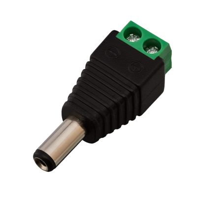 Конектори живлення GreenVision GV-DC male 100 шт Конектори живлення GreenVision GV-DC male 100 шт
