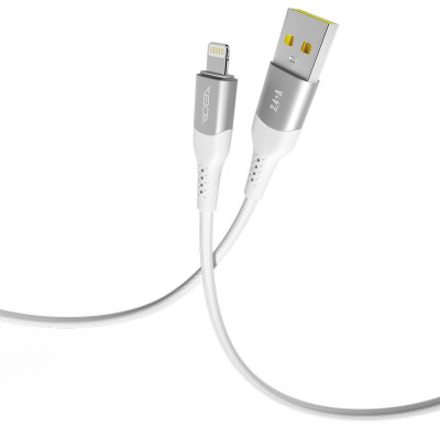Кабель для зарядки USB Ridea RC-US42 UltraStrong USB-Lightning 12W 5V/2.4A 1.2 м Белый Кабель для зарядки USB Ridea RC-US42 UltraStrong USB-Lightning 12W 5V/2.4A 1.2 м Белый