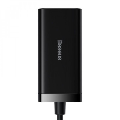 Сетевое зарядное устройство BASEUS GaN3 Pro Desktop Fast Charger 100W Черный (33077-01_1752) Сетевое зарядное устройство BASEUS GaN3 Pro Desktop Fast Charger 100W Черный (33077-01_1752)