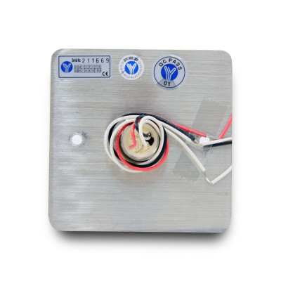 Кнопка выхода Yli Electronic YWP-880C водонепроницаемая с LED-подсветкой Кнопка выхода Yli Electronic YWP-880C водонепроницаемая с LED-подсветкой