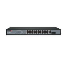 Некерований PoE-комутатор Provision ISR PoES-24370C+2Combo з 24 портами PoE