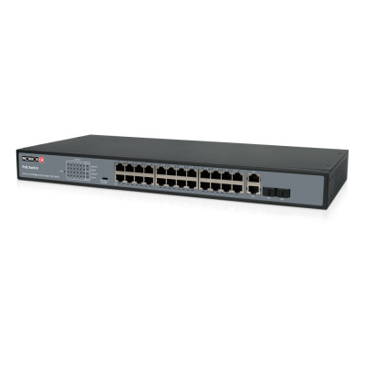 Некерований PoE-комутатор Provision ISR PoES-24370C+2Combo з 24 портами PoE Некерований PoE-комутатор Provision ISR PoES-24370C+2Combo з 24 портами PoE
