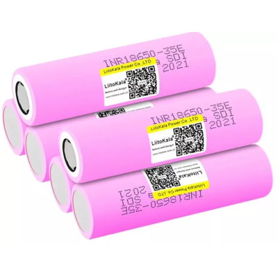 Акумулятор LiitoKala Lii-35E 18650 3500 mah без захисту Рожевий (2209794000) Акумулятор LiitoKala Lii-35E 18650 3500 mah без захисту Рожевий (2209794000)