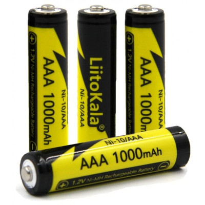 Акумулятор LiitoKala Ni-10/AAA 1.2V 1000 mAh (2211591029) Акумулятор LiitoKala Ni-10/AAA 1.2V 1000 mAh (2211591029)