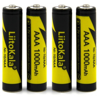 Акумулятор LiitoKala Ni-10/AAA 1.2V 1000 mAh (2211591029) Акумулятор LiitoKala Ni-10/AAA 1.2V 1000 mAh (2211591029)