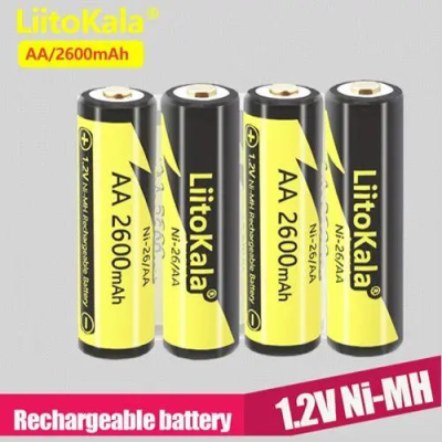 Акумулятор LiitoKala Ni-26/AA 1.2V AA 2600mAh NiMH Чорно-жовтий (2211696649) Акумулятор LiitoKala Ni-26/AA 1.2V AA 2600mAh NiMH Чорно-жовтий (2211696649)