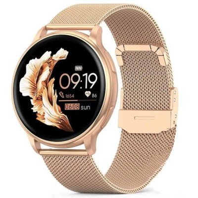 Умные смарт-часы UWatch Smart Melisia 2 ремешка Gold