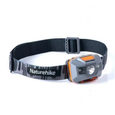 Налобний ліхтар Naturehike TD-02 NH00T002-D Помаранчево-сірий (2308496608)