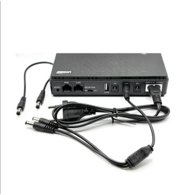 Безперебійник UPS для WI-Fi роутера No Brand 10400 mah 5 9 12V Чорний (2317590052) Безперебійник UPS для WI-Fi роутера No Brand 10400 mah 5 9 12V Чорний (2317590052)
