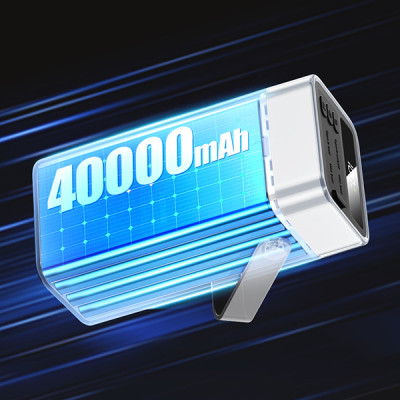 Павербанк Remax RPP-596 40000 мАч до 22,5 Вт USB-C USB-A PD QC с RGB фонариком Серый (1363) Павербанк Remax RPP-596 40000 мАч до 22,5 Вт USB-C USB-A PD QC с RGB фонариком Серый (1363)