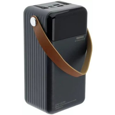 Павербанк Remax Lesu II Series RPP-565 60000мАч 22.5 Вт USB-C USB-A Lightning PD QC Серый (1366)