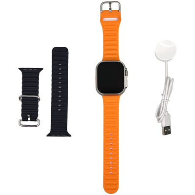 Смарт часы Remax WATCH16 Ultra 2 230мАч Титаново-золотой (1381) Смарт часы Remax WATCH16 Ultra 2 230мАч Титаново-золотой (1381)