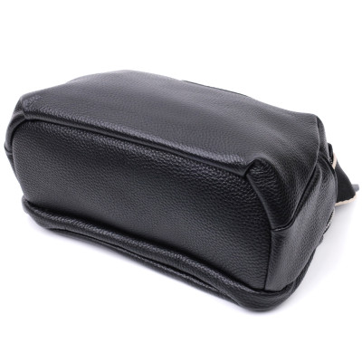 Сумка з натуральної шкіри Vintage 22592 23х14х11,5 см Чорний Сумка з натуральної шкіри Vintage 22592 23х14х11,5 см Чорний