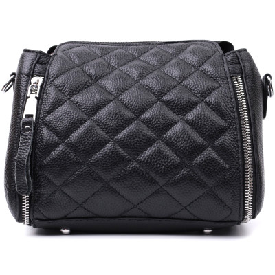 Сумка для жінок Vintage 22667 22х18х11 см Чорний Сумка для жінок Vintage 22667 22х18х11 см Чорний