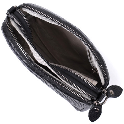 Сумка для жінок Vintage 22799 19х12х7 см Чорний Сумка для жінок Vintage 22799 19х12х7 см Чорний