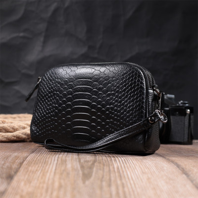 Сумка для жінок Vintage 22799 19х12х7 см Чорний Сумка для жінок Vintage 22799 19х12х7 см Чорний