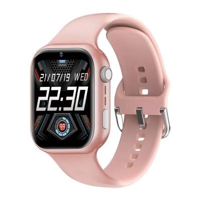 Смарт-часы детские Lemfo K20 4G с камерой силиконовый ремешок Pink (16738-hbr)