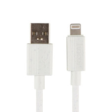 Кабель для зарядки USB Hoco X107 USB-Lightning 2.4A 1 м White