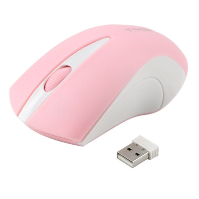 Бездротова мишка T-Wolf Q2 USB 2.4GHz АА Рожевий