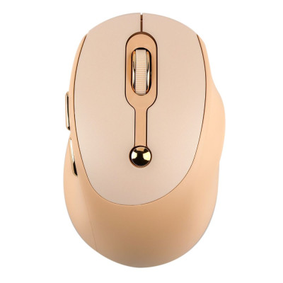 Бездротова мишка T-Wolf Q7 Elegant USB 2.4GHz 1000-2400DPI Молочний