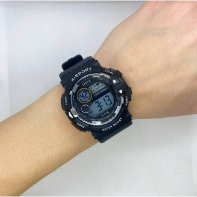 Спортивний годинник Lasika K-Sport W-F138 Чорний (IBW873BS) Спортивний годинник Lasika K-Sport W-F138 Чорний (IBW873BS)
