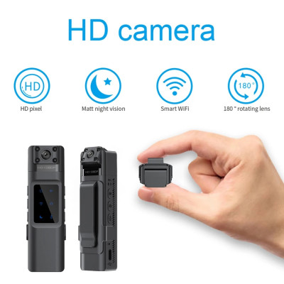 Нагрудна HD боді-камера TCAM H1080 p2p WiFi 1000 мАч Чорний (448274717) Нагрудна HD боді-камера TCAM H1080 p2p WiFi 1000 мАч Чорний (448274717)