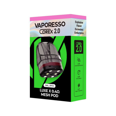 Картридж Vaporesso LUXE X Corex 2.0 5 мл Coil Mesh - 0.4 Ом (16860-hbr) Картридж Vaporesso LUXE X Corex 2.0 5 мл Coil Mesh - 0.4 Ом (16860-hbr)