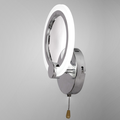 Світильник світлодіодний настінний LED бра Sunlight 5333/1W хром Світильник світлодіодний настінний LED бра Sunlight 5333/1W хром