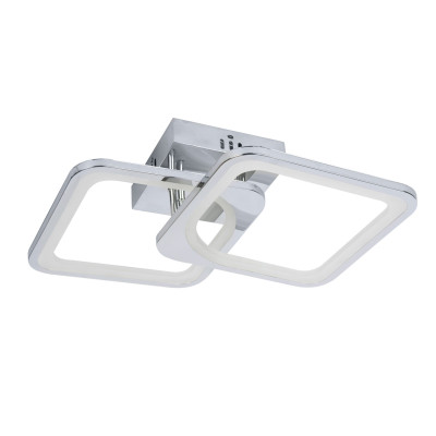 Стельова LED люстра Sunlight 8036/2 СR Хром