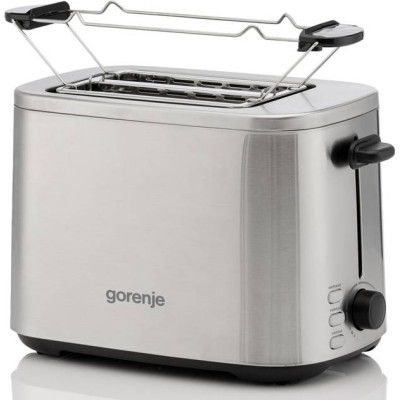 Тостер Gorenje T800DS 16.8х28.4х19.1 см Серебристый (7040733) Тостер Gorenje T800DS 16.8х28.4х19.1 см Серебристый (7040733)